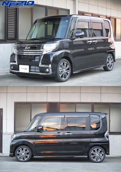 タント LA600S ダウンサス フロント左右セット タナベ サステックNF210