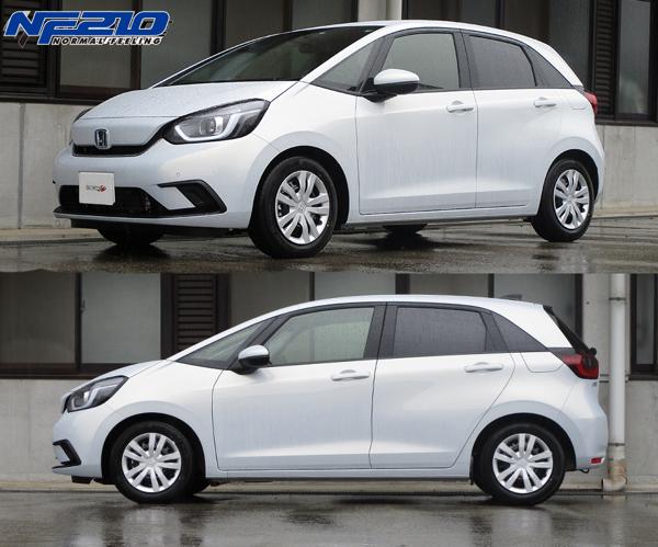 フィット GR3 ダウンサス リア左右セット タナベ サステックNF210