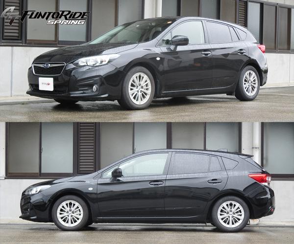 tanabe GT FUNTORIDE SPRING スバル インプレッサスポーツ GT3 2016/12〜 GT7FR