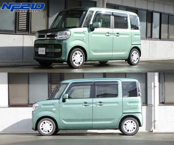 スペーシアギア MK53S ダウンサス リア左右セット タナベ サステック