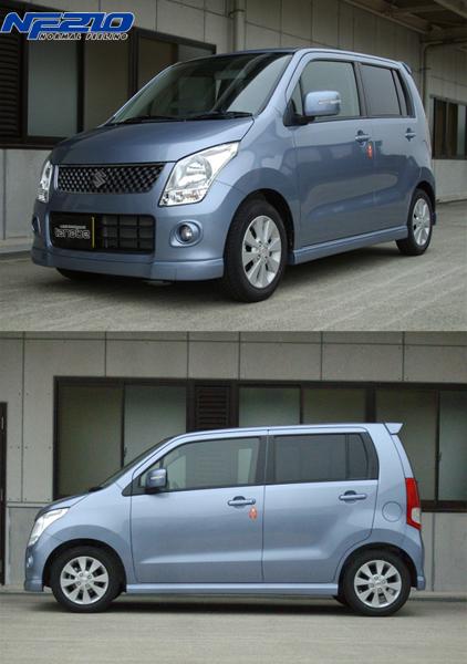 ワゴンR MH23S ダウンサス フロント左右セット タナベ サステックNF210