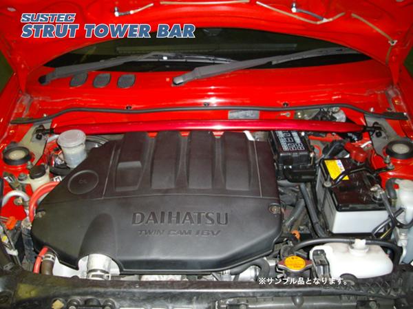 コペン L880K タワーバー フロント タナベ サステック ストラット