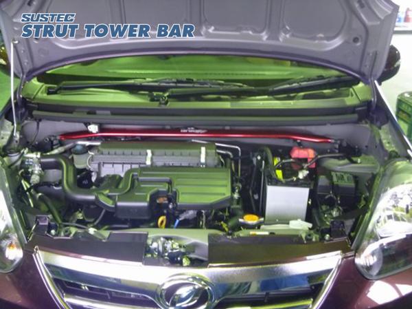 tanabe SUSTEC STRUT TOWER BAR ダイハツ ミライース LA300S 2011/09〜2017/05 NSD15