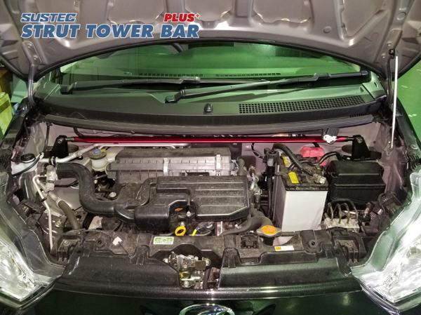 tanabe SUSTEC TOWER BAR PLUS ダイハツ ミライース LA350S 2018/08〜 PSD18