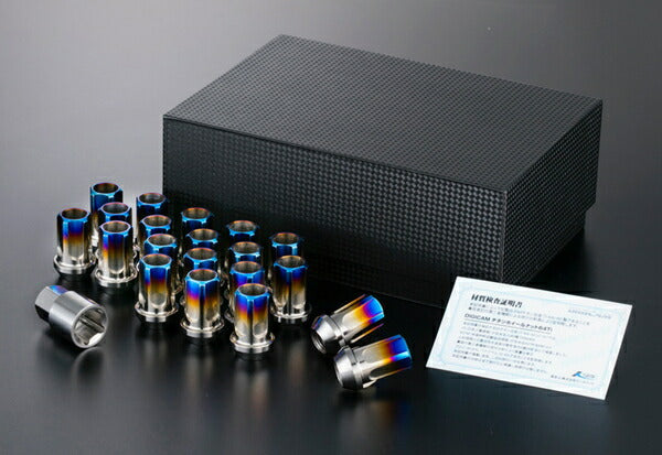 DIGICAM ペンタゴンチタンレーシングナット 汎用品 5TNKS12-LL16/5TNKS15-LL16