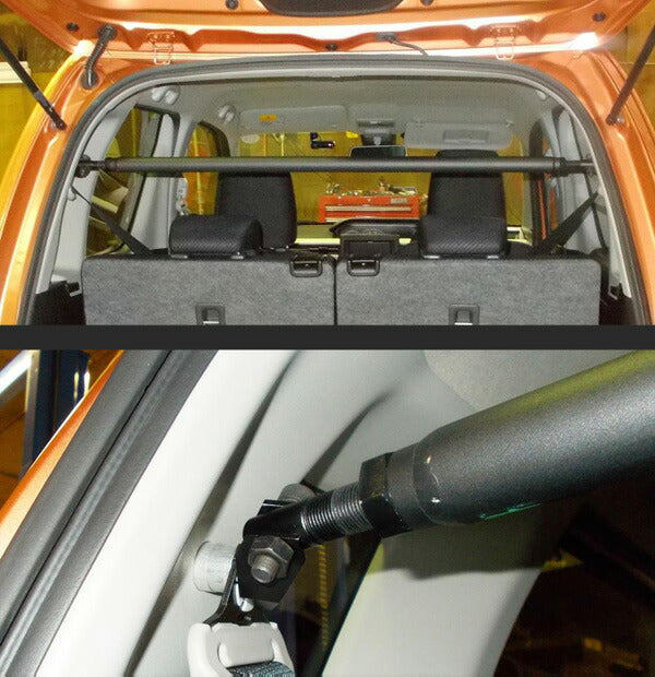 Largus 調整式リアピラーバー スズキ ワゴンRハイブリッド MH55S