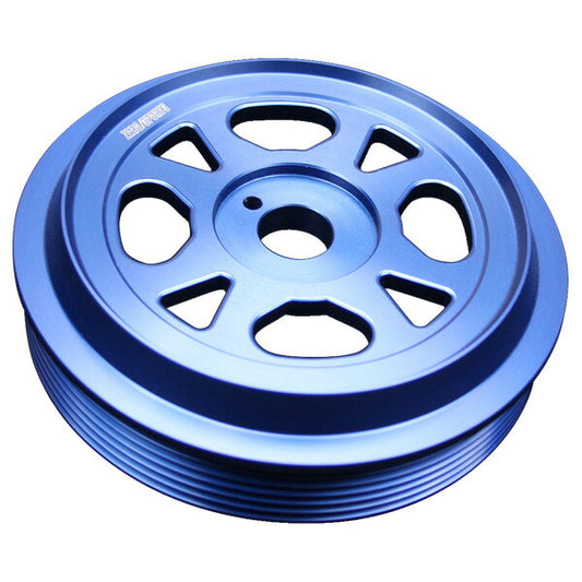 ZERO/SPORTS WRCクランクプーリー ブルーモデル スバル レガシィ BC#/BF#、BD#/BG#、BE#/BH#、BL#/BP#、BM9/BR9 1137017