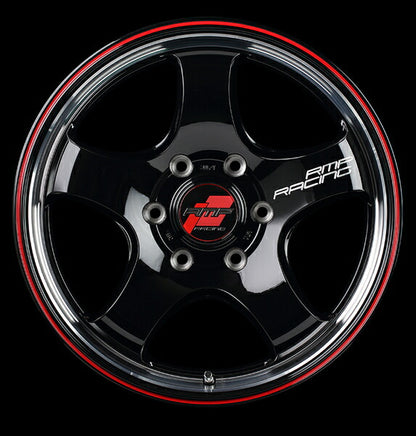 MID(マルカサービス) RMP RACING/R05HC 【17×6.5J 6-139 INSET38 レッドライン】 トヨタ ハイエース/レジアスエース 200系 2004/08〜