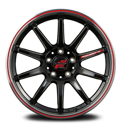 MID(マルカサービス) RMP RACING/R10 【17×7J 5-114 INSET48 シルバー】 トヨタ マークII/ヴェロッサ 110系 2000/10〜2004/11