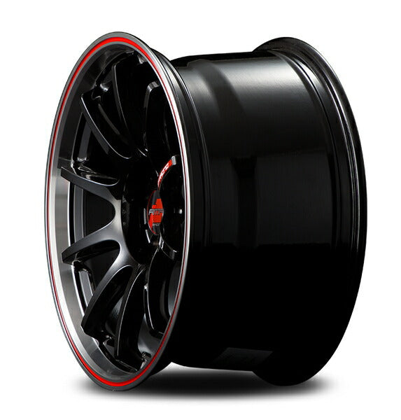 MID(マルカサービス) RMP RACING/R10 【17×7J 5-114 INSET48 シルバー】 ニッサン リーフ ZE1 2017/10〜