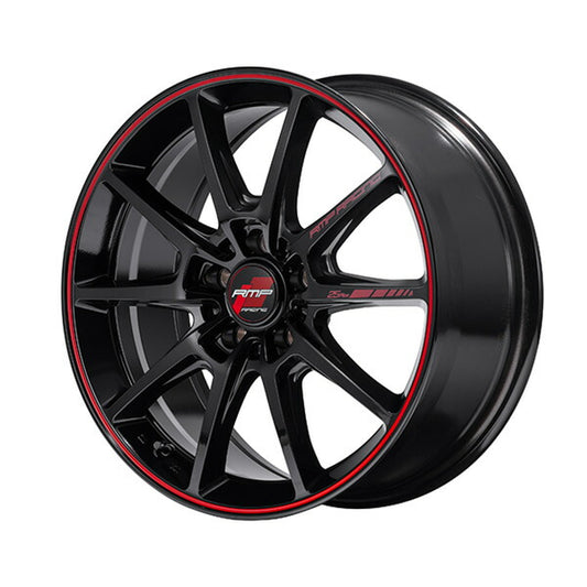 MID(マルカサービス) RMP RACING/R25 Plus 【17×7J 5-114 INSET48 ブラック】 ホンダ インテグラ DC5 2001/07〜2007/02