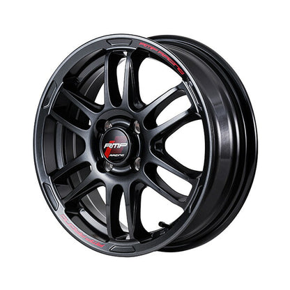 MID(マルカサービス) RMP RACING/R26 【16×6J 4-100 INSET43 ブラック】 スズキ スイフト ZC13/ZC43/ZC53/ZC83/ZD13/ZD43/ZD53/ZD83 2016/12〜