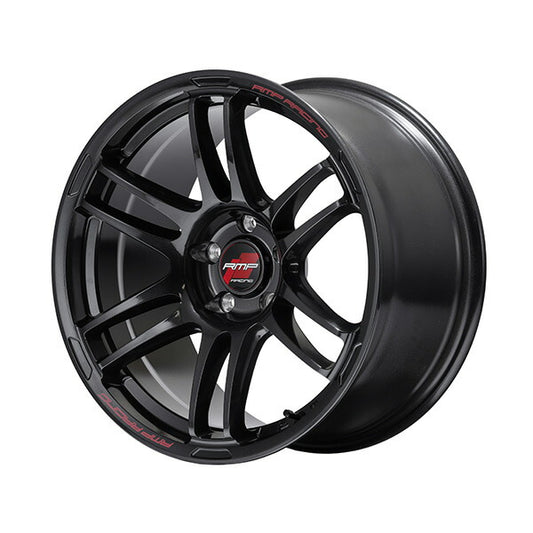 MID(マルカサービス) RMP RACING/R26 【17×7J 5-114 INSET48 ブラック】 ホンダ インテグラ DC5 2001/07〜2007/02