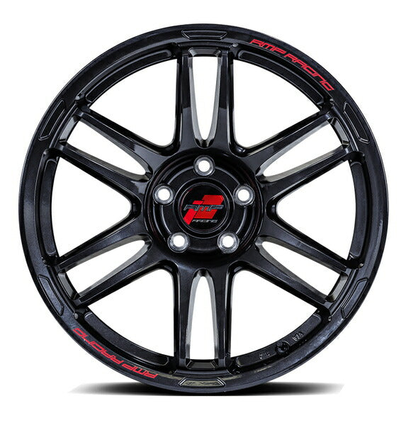 MID(マルカサービス) RMP RACING/R26 【17×7J 5-114 INSET48 ブラック】 ホンダ MDX YD系 2003/03〜2006/07