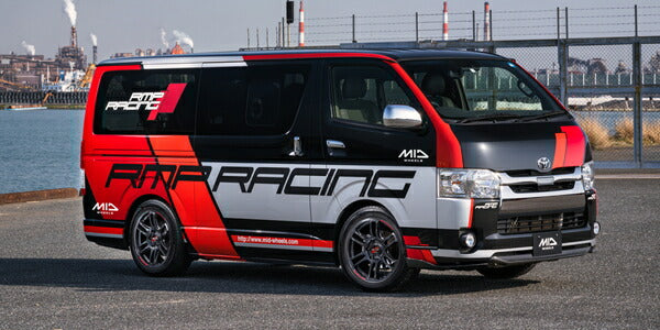 MID(マルカサービス) RMP RACING/R26 【17×7J 5-114 INSET48 ブラック】 ホンダ MDX YD系 2003/03〜2006/07