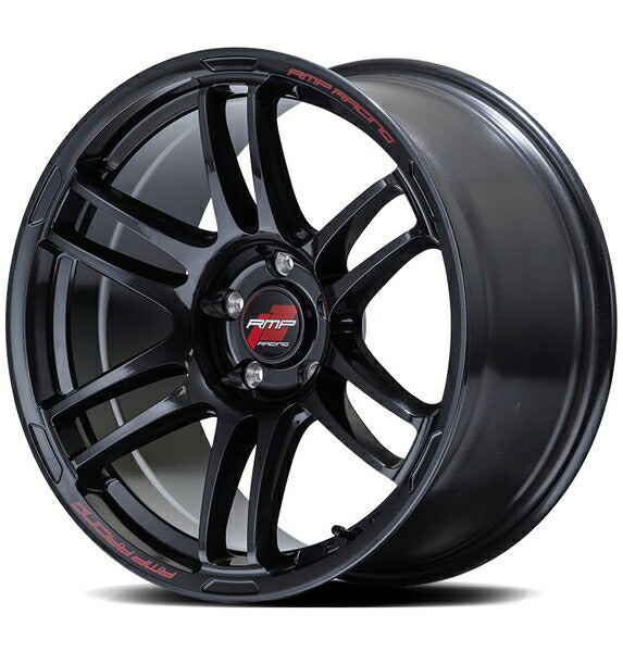 MID(マルカサービス) RMP RACING/R26 【17×7J 5-114 INSET48 ブラック】 ホンダ MDX YD系 2003/03〜2006/07