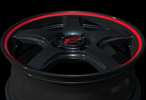 MID(マルカサービス) RMP RACING/R50 【16×6J 4-100 INSET43 ブラック】 トヨタ ヴィッツハイブリッド 130系 2017/01〜