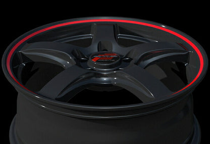 MID(マルカサービス) RMP RACING/R50 【17×7J 5-114 INSET48 ブラック】 スバル フォレスター SK系 2018/07〜2020/10