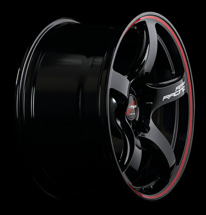 MID(マルカサービス) RMP RACING/R50 【17×7J 5-114 INSET48 ブラック】 ホンダ インテグラ DC5 2001/07〜2007/02