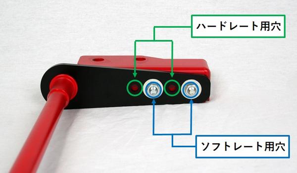RS-R REAR ADDITIONAL BAR トヨタ ヴィッツ NCP131 2010/12〜 ADBT345