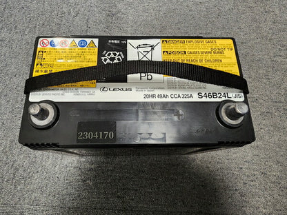 Panasonic リユースバッテリー レクサス RC300h DAA-AVC10 2014/09〜2020/09 【中古】 S46B24L
