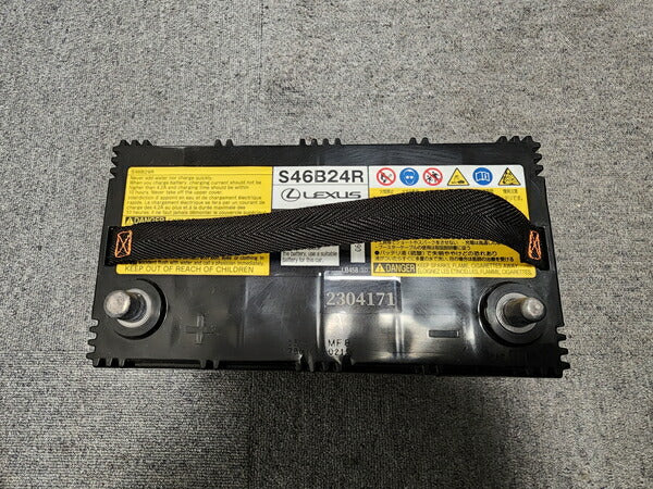 GS YUASA リユースバッテリー レクサス CT200h DAA-ZWA10 2011/01〜2020/08 【中古】 S46B24R