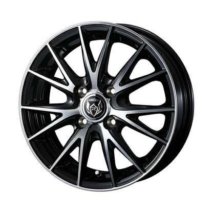 weds RIZLEY/VS 【15×4.5J 4-100 INSET45】 ダイハツ ミラココア L675系 0039417