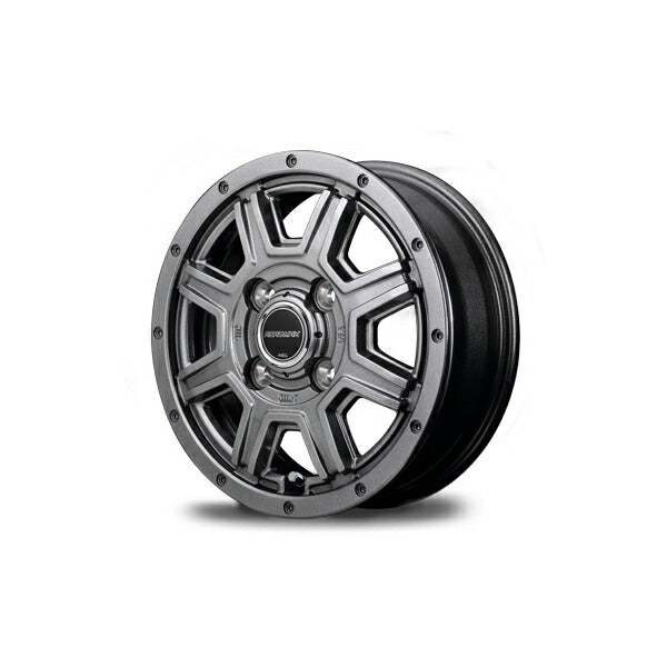 MID(マルカサービス) ROADMAX/MUD RIDER 【12×4B 4-100 INSET42】 ホンダ バモス/バモスホビオ HM系 1999/06〜2018/05