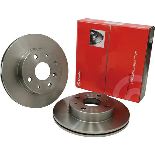 brembo BRAKE DISC ダイハツ オプティ L800S 1998/11〜2002/08 フロント左右セット 09.A236.11
