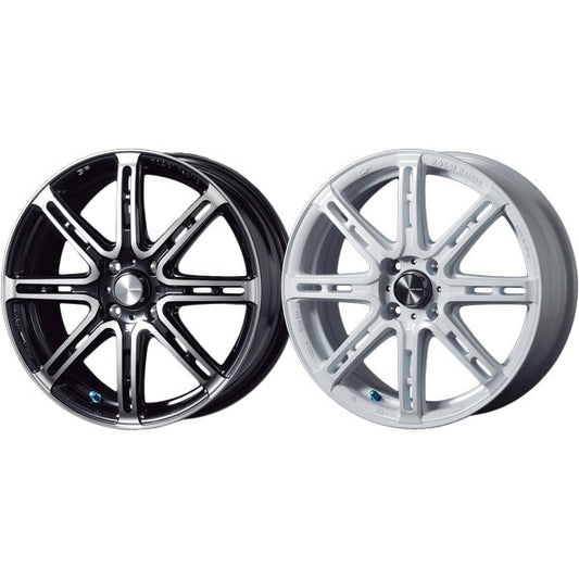 KOSEI SENEKA/RP08 【16×6.0J 4-100 INSET40】 トヨタ カローラフィールダーハイブリッド NKE165G 2012/05〜 10017/10021