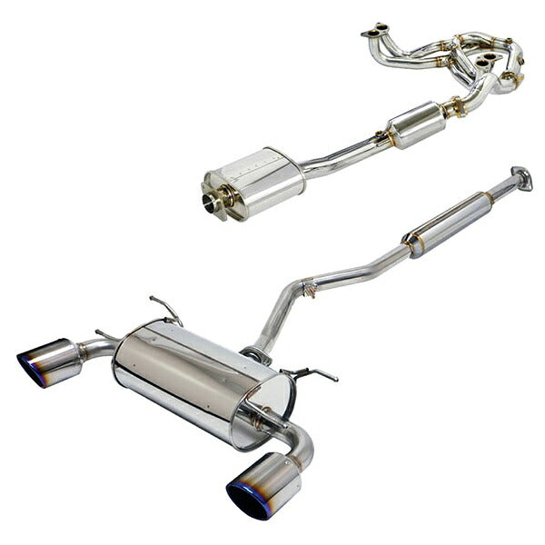 APEXi Racing Sports evolution EXTREME FULL EXHAUST BRZ 3BA-ZD8 2021/08〜 【143-T005J】 マフラー アペックス RSエボリューションエクストリーム フルエキゾースト