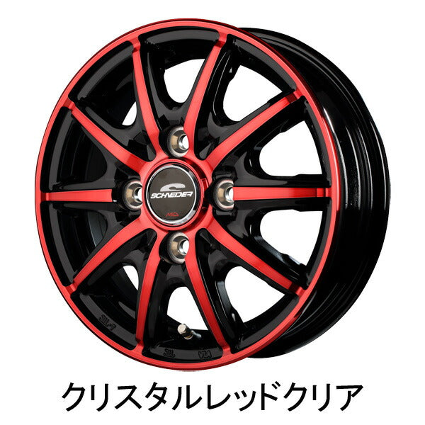 MID(マルカサービス) SCHNEIDER/RX10-K 【12×3.5B 4-100 INSET42】 スバル サンバー TT1/TT2 1999/02〜2012/04