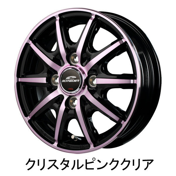 MID(マルカサービス) SCHNEIDER/RX10-K 【14×4.5J 4-100 INSET45】 ダイハツ タント/タントカスタム LA600S/LA610S 2013/10〜2019/07