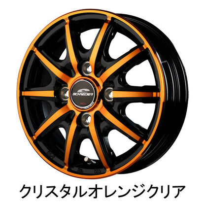MID(マルカサービス) SCHNEIDER/RX10-K 【14×4.5J 4-100 INSET45】 ニッサン モコ 22系 2006/02〜2011/01
