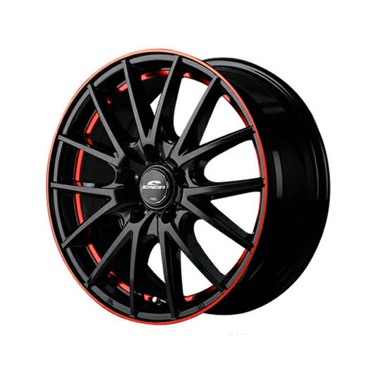 MID(マルカサービス) SCHNEIDER/RX27 【17×7J 5-114 INSET48 ブラック/リム】