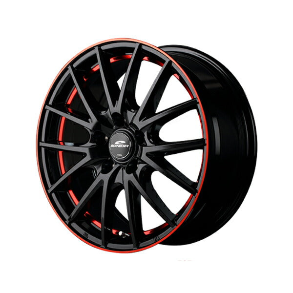 MID(マルカサービス) SCHNEIDER/RX27 【17×7J 5-114 INSET48 ブラック/リム】 ホンダ CR-V RT系/RW系 2018/08〜