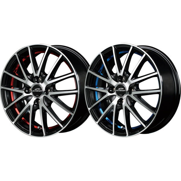 MID(マルカサービス) SCHNEIDER/RX27 【12×4B 4-100 INSET42】 ダイハツ アトレーワゴン S300系 2005/05〜2017/11