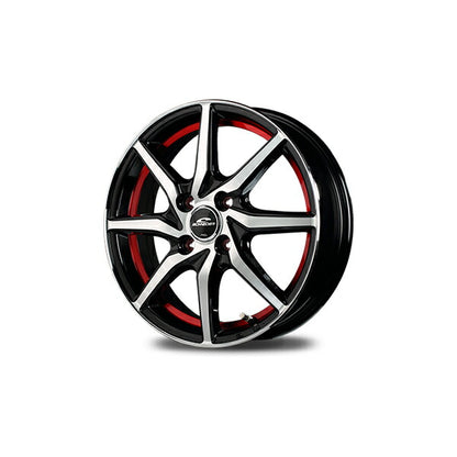 MID(マルカサービス) SCHNEIDER/RX810 【14×5.5J 4-100 INSET38】 スズキ エリオ/エリオセダン RA/RB/RC/RD 2001/01〜2006/06