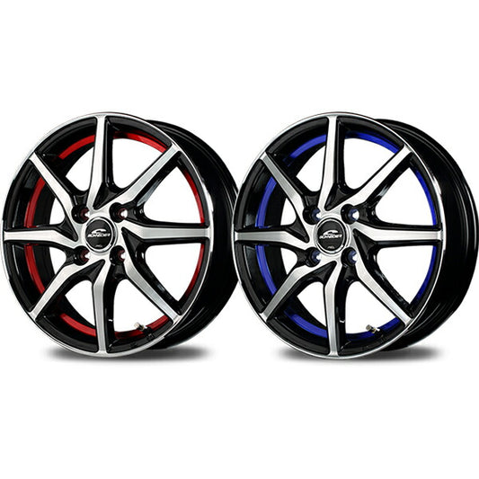 MID(マルカサービス) SCHNEIDER/RX810 【15×4.5J 4-100 INSET45】