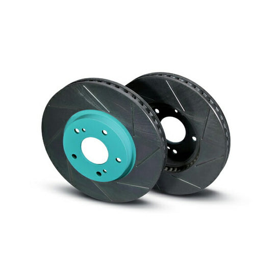Projectμ ブレーキローター SCR ランサーエボリューション CP9A CT9A 【SCRM045】 フロント左右セット