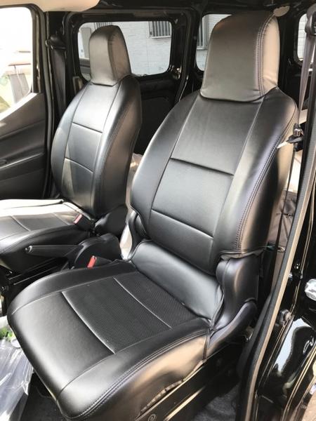 Azur フロントシートカバー ニッサン NV200バネットバン M20/VM20 2009/05〜2021/07 AZ02R08