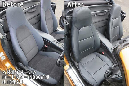 Azur フロントシートカバー マツダ ロードスター NB6/NB8 1998/01〜2000/07 AZ05R03