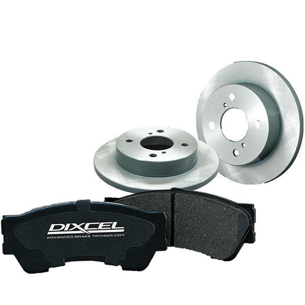 DIXCEL 軽セット(ブレーキパッド+ディスクローターセット) ダイハツ ミライース LA360S 2017/05〜 フロント左右セット 41200-8035
