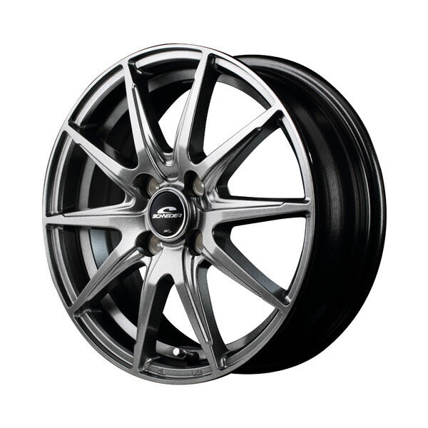 MID(マルカサービス) SCHNEIDER/SLS 【14×5.5J 4-100 INSET38】 トヨタ ラウム 20系 2003/05〜2011/10