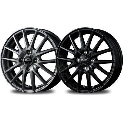 MID(マルカサービス) SCHNEIDER/SQ27 【14×5.5J 4-100 INSET38】 ダイハツ YRV M200系 2000/08〜2005/07