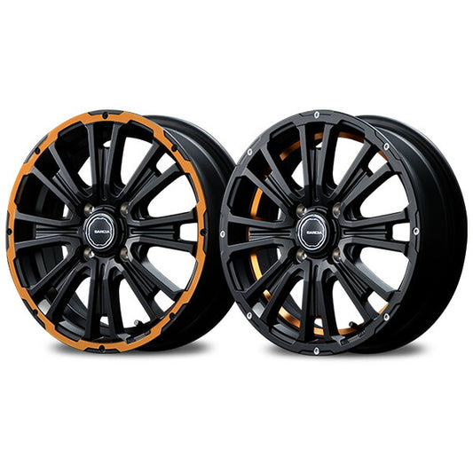 MID(マルカサービス) Garcia/SS REVOLVER KC 【14×4.5J 4-100 INSET45】 スバル R1 RJ系 2005/01〜2010/03