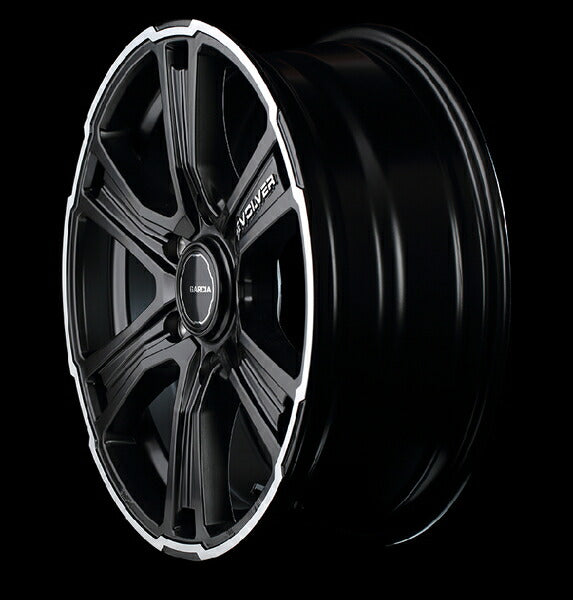 MID(マルカサービス) Garcia/SS REVOLVER 【17×6.5J 6-139 INSET38】 トヨタ ハイエース/レジアスエース 200系 2004/08〜