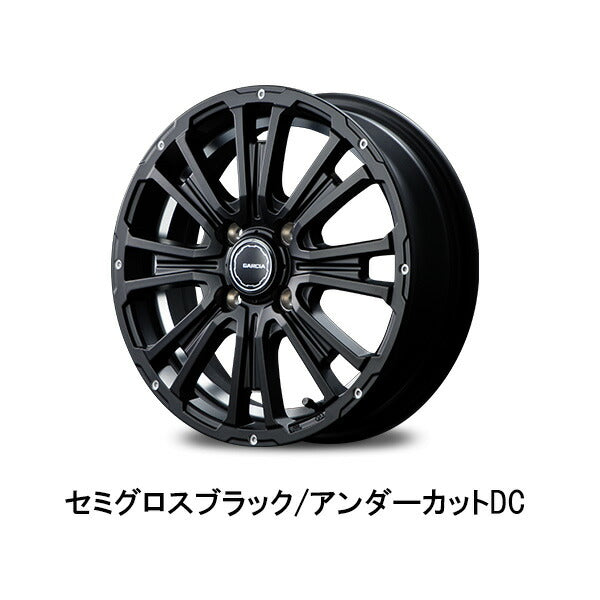 MID(マルカサービス) Garcia/SS REVOLVER KC 【14×4.5J 4-100 INSET45】 ミツビシ ekスポーツ H82W 2006/09〜2013/06