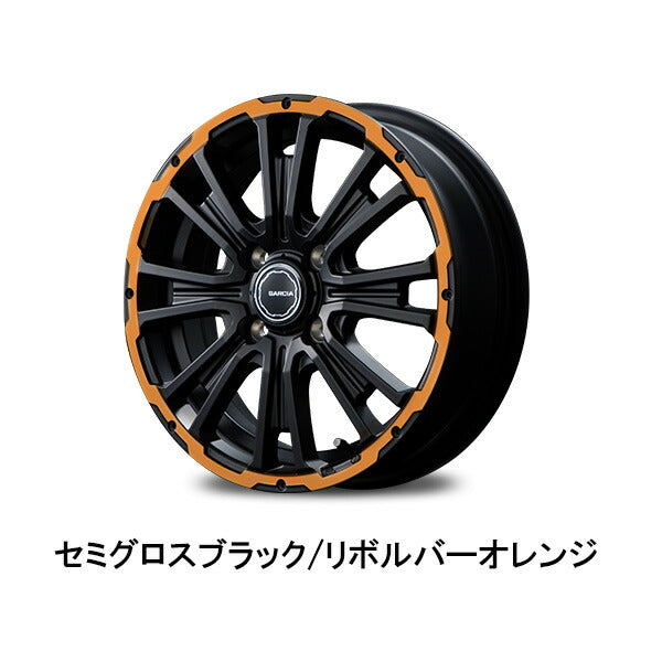 MID(マルカサービス) Garcia/SS REVOLVER KC 【14×4.5J 4-100 INSET45】 スズキ セルボ HG21S 2006/11〜2009/12