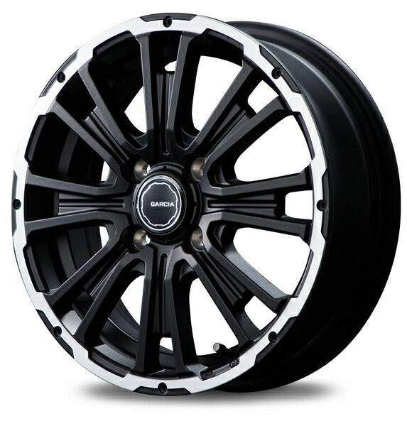 R2 RC系 アルミホイール MID ガルシア SSリボルバーKC【14×4.5J 4-100